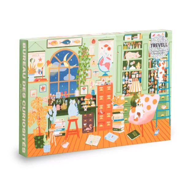 puzzle Trevell 1500 pièces Bureau des curiosités