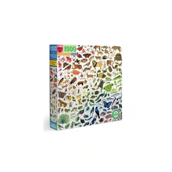 Puzzle A rainbow world - Eeboo - 1000 pièces