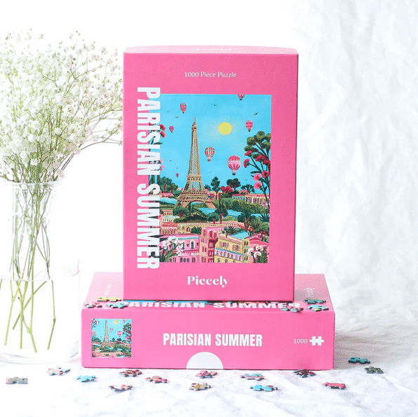 Piecely Parisian Summer Puzzle 1000 Pieces