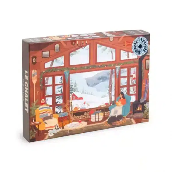 puzzle le chalet trevell 1000 pièces