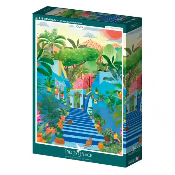 puzzle Blue Heaven 1000 pièces pieces and peace