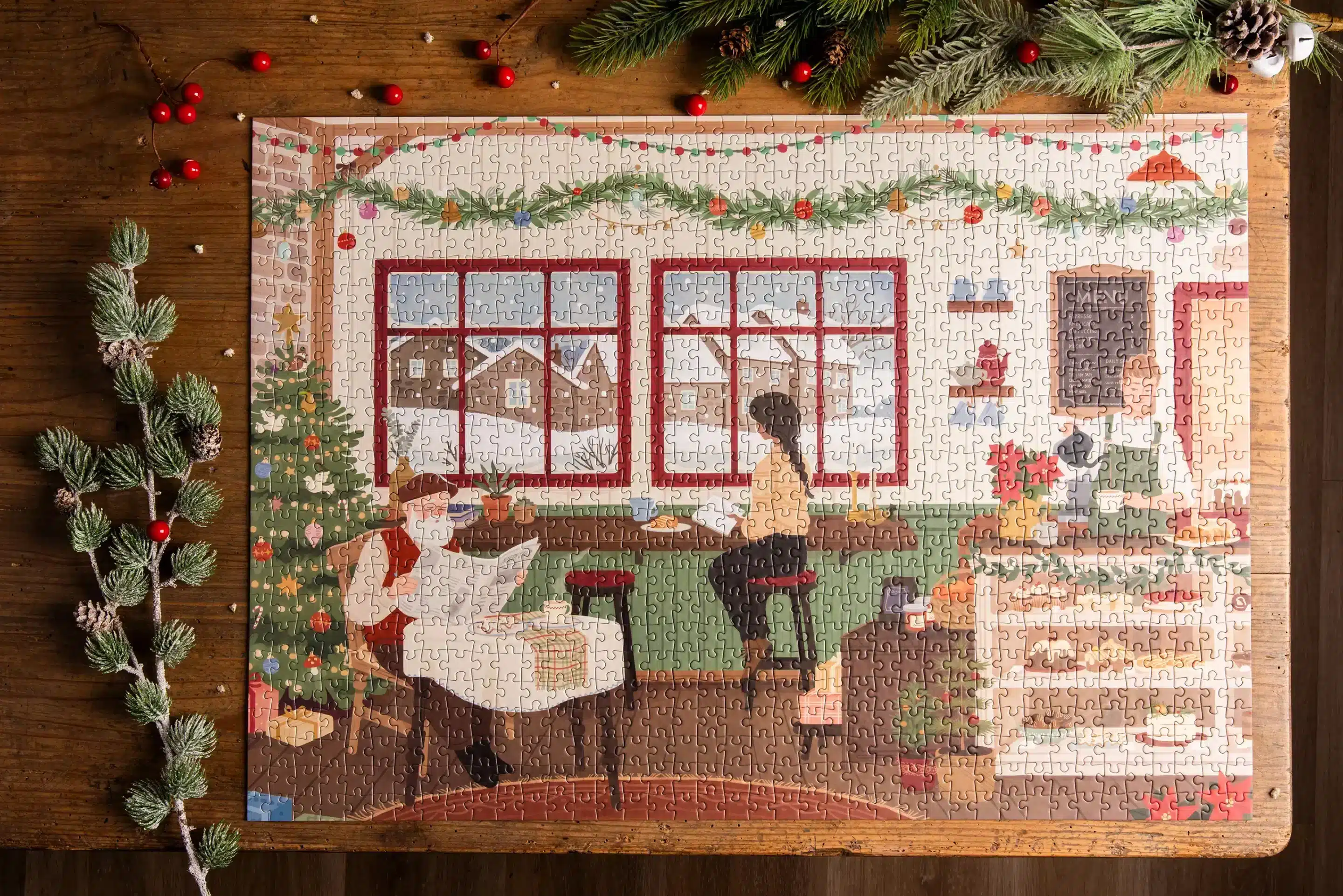 Puzzle Cozy Christmas - Trevell - 1000 pièces332 – Image 2