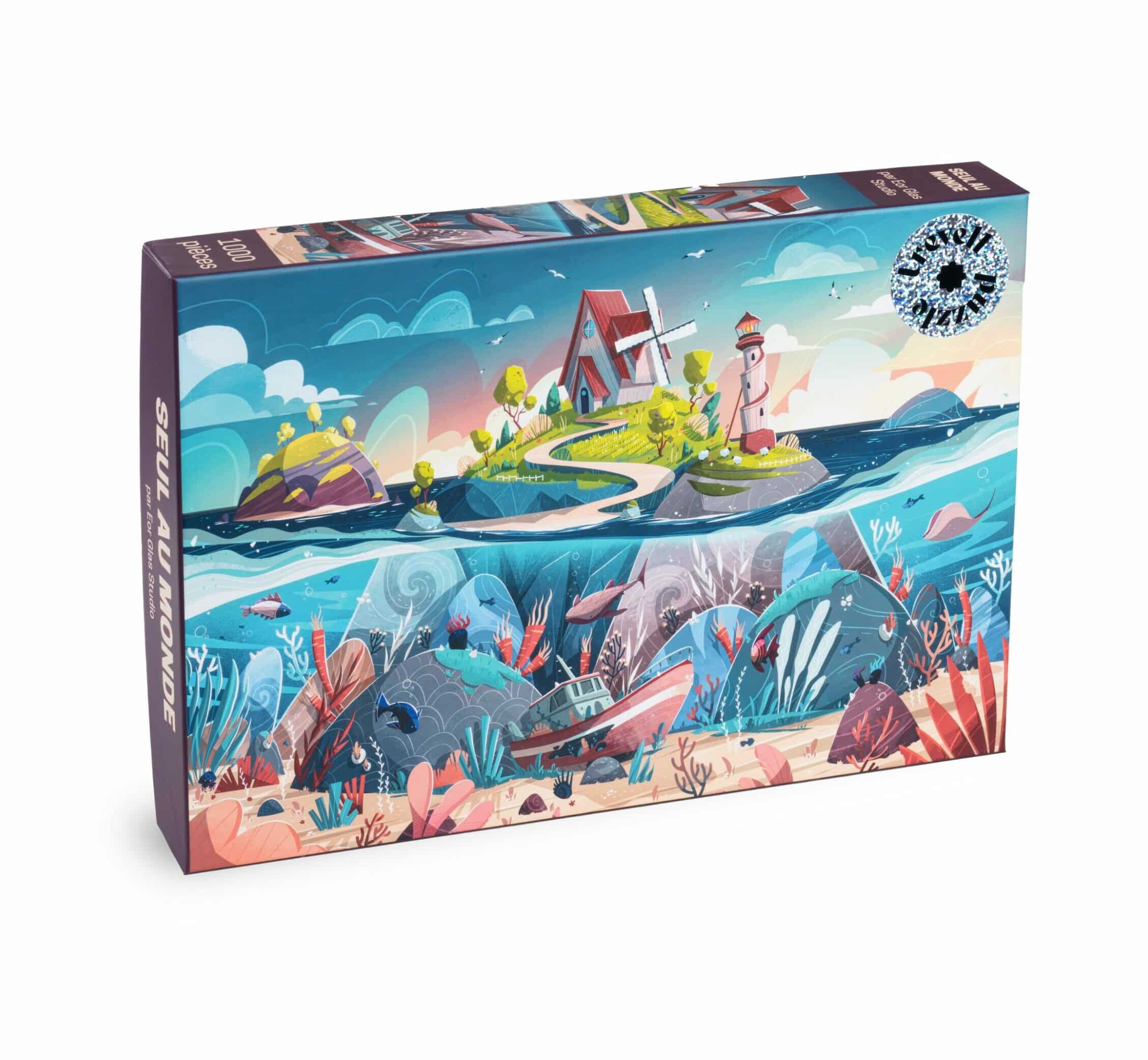Puzzle Seul Au Monde - Trevell - 1000 pièces