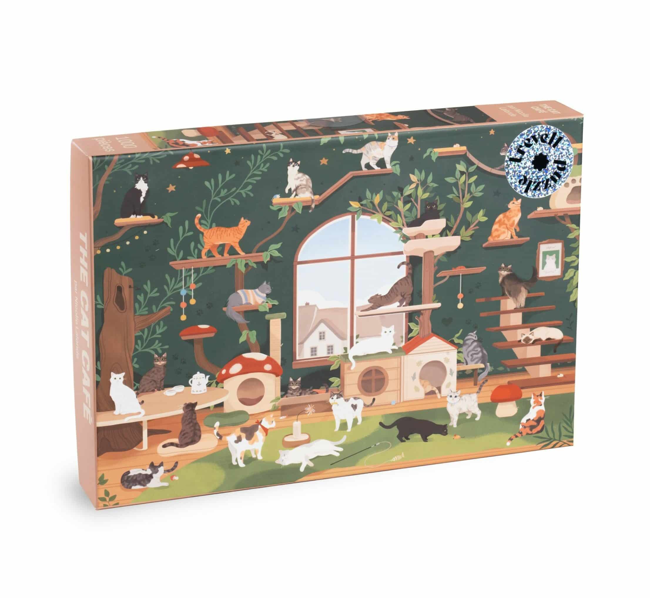 Puzzle The Cat Café - Trevell - 1000 pièces