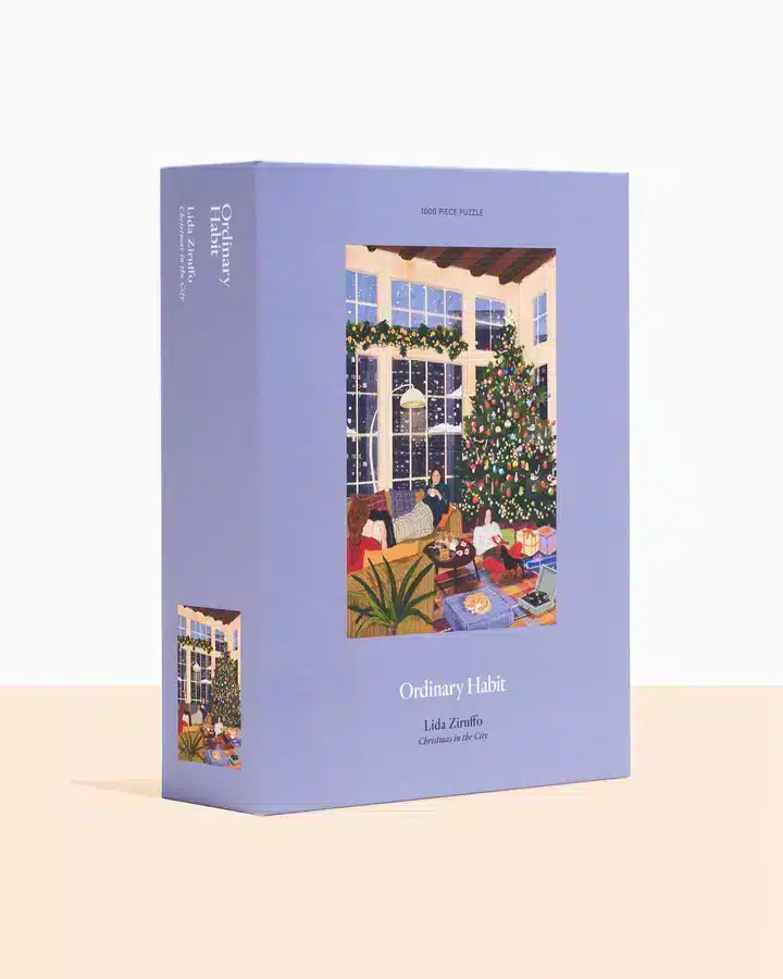 Puzzle Christmas in the City de 1000 pièces de la marque Ordinary Habit