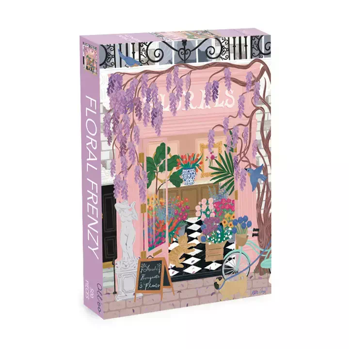 Puzzle Floral Frenzy de Oll'eo de 500 pièces