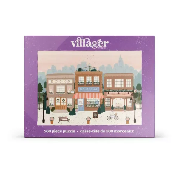 Puzzle Main Street de Villager de 500 pièces
