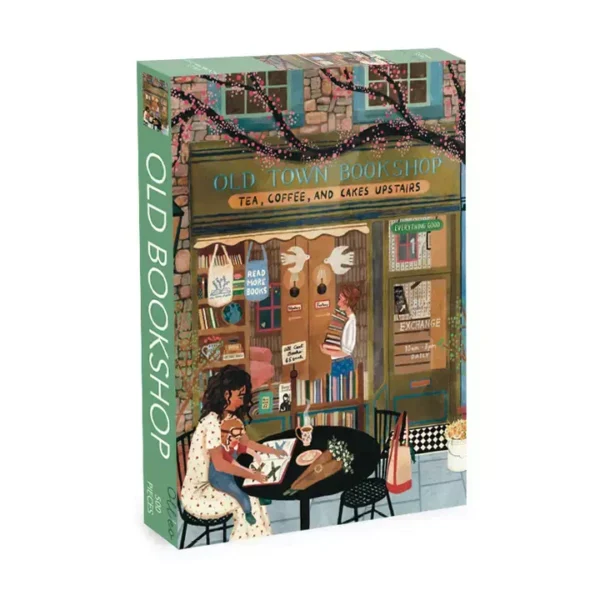 Puzzle Old Bookshop de Oll'eo de 500 pièces