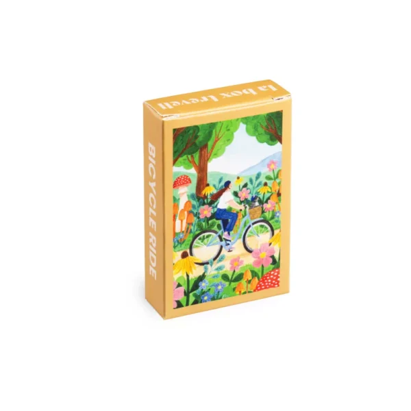 mini puzzle bicycle ride de la box trevell de 99 pieces