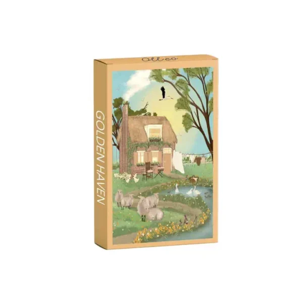Mini puzzle golden haven de oll'eo de 99 pièces
