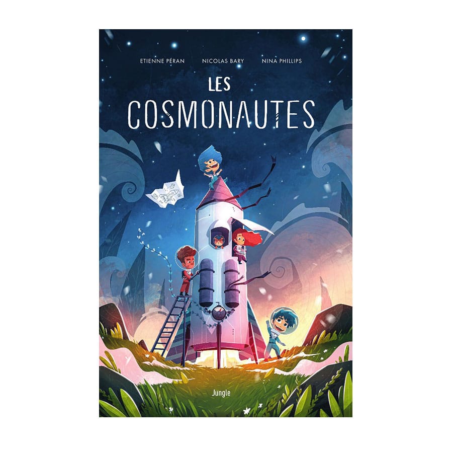 couverture du livre Les Cosmonautes, illustré par Eor Glas
