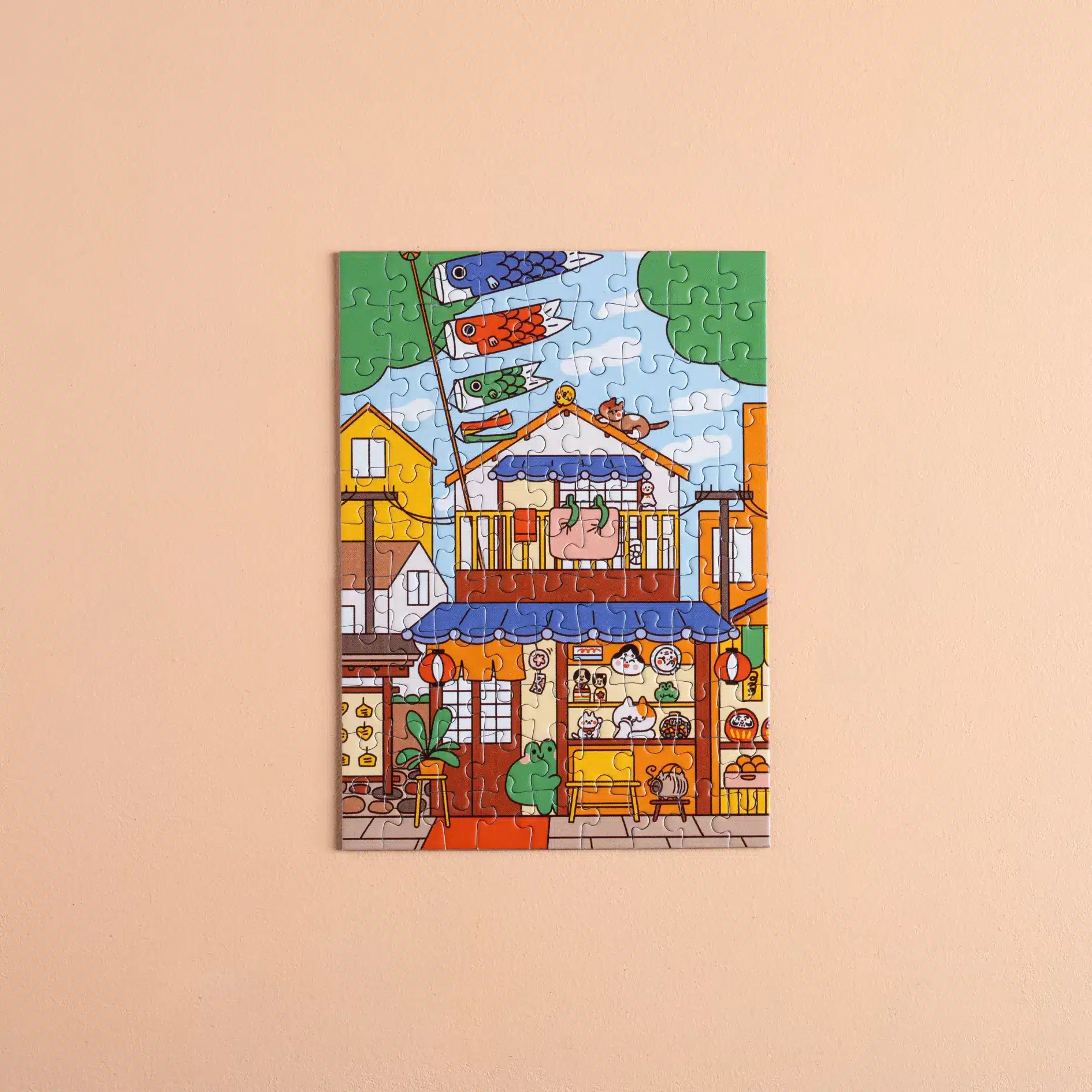 Mini puzzle Souvenirs Shop – Les éditions Heol – 99 pièces