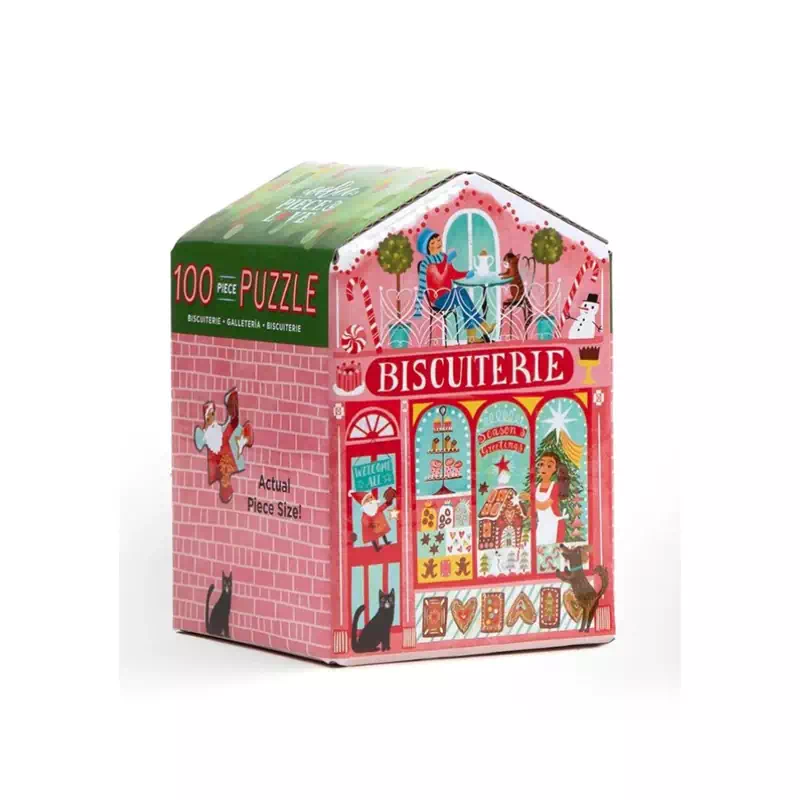 puzzle biscuiterie de eeboo de 100 pièces