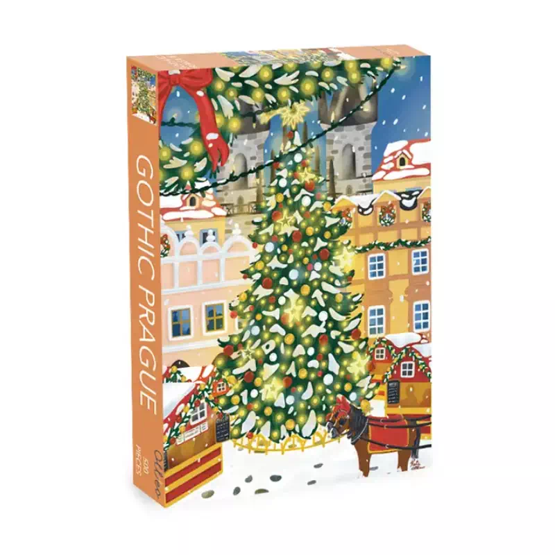 Puzzle Gothic Prague de Oll'eo de 500 pièces