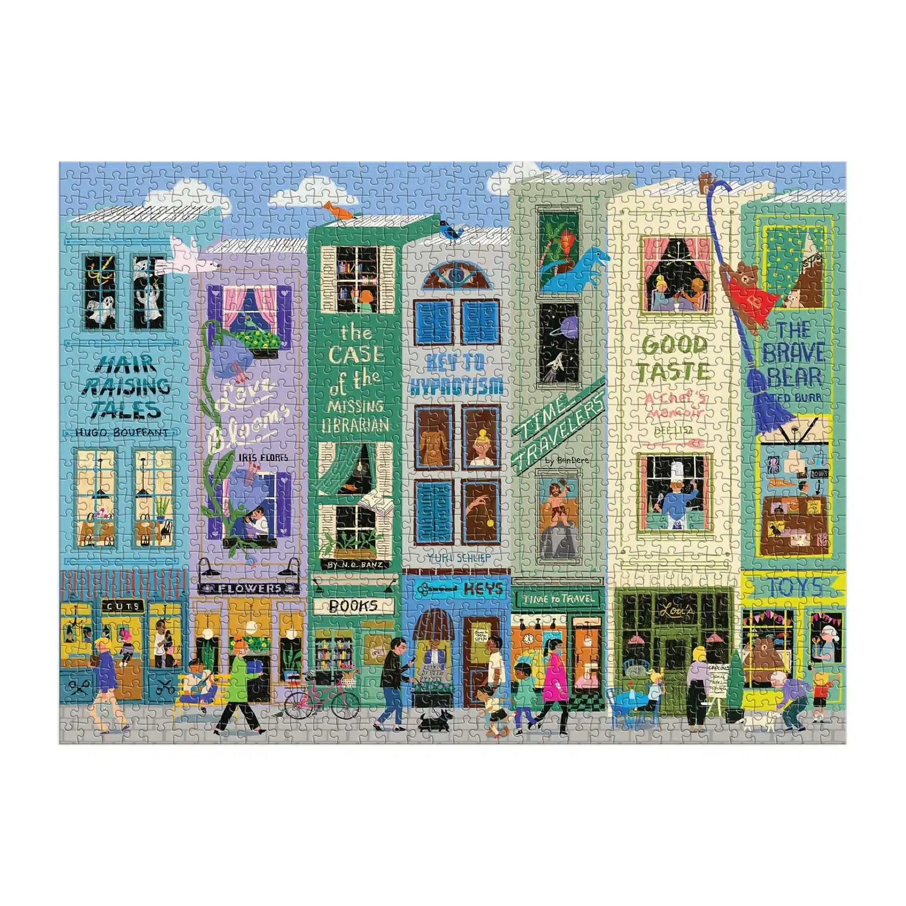 puzzle Main Street Books galison 1000 pièces