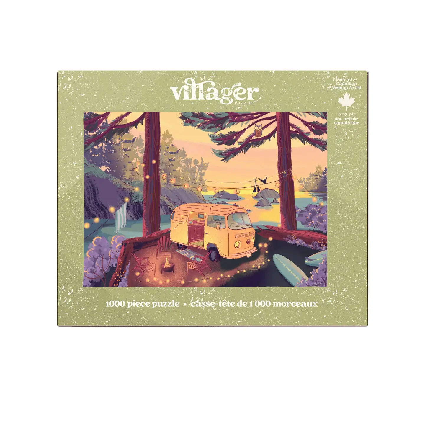 puzzle twilight campsite de villager de 1000 pièces