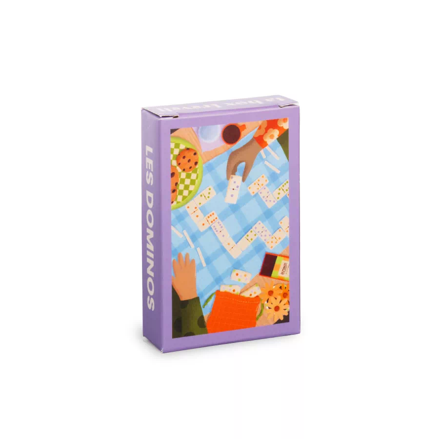 mini puzzle les dominos de la box trevell de 99 pièces