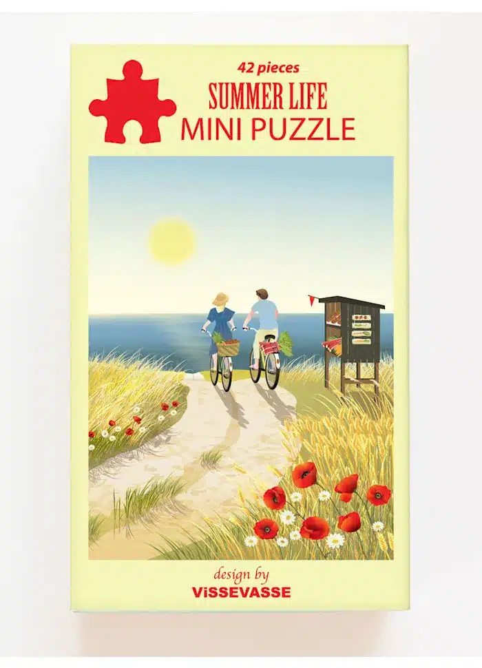 mini puzzle summer life de vissevasse de 42 pièces