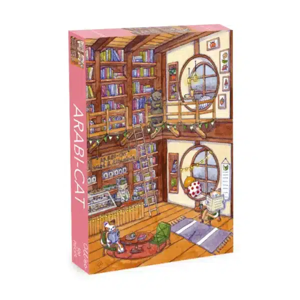 puzzle arabi-cat de oll'eo de 500 pièces
