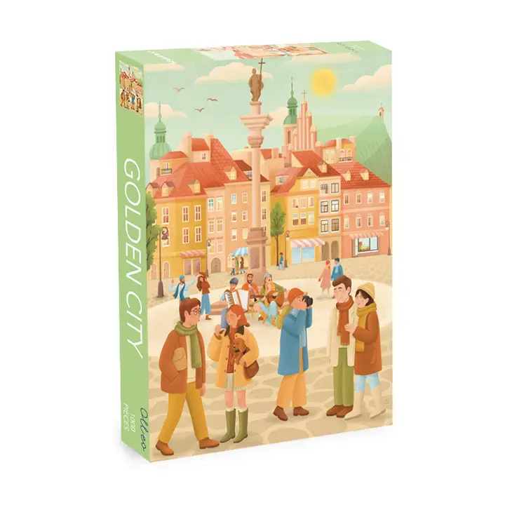 puzzle golden city de oll'eo de 1000 pièces