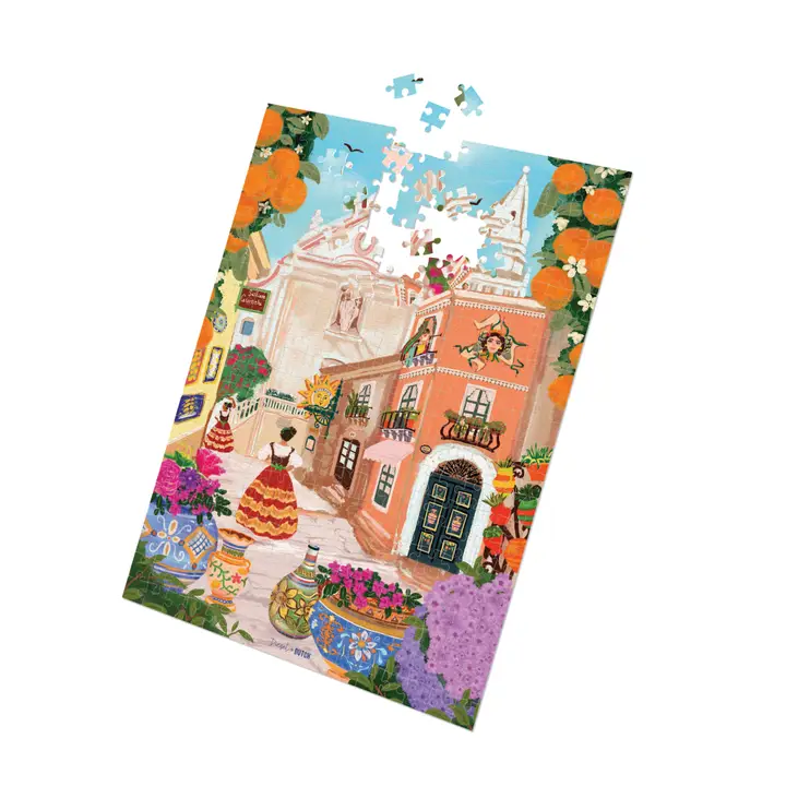puzzle sicilian dreamscape de Diesel & dutch de 1000 pièces monté