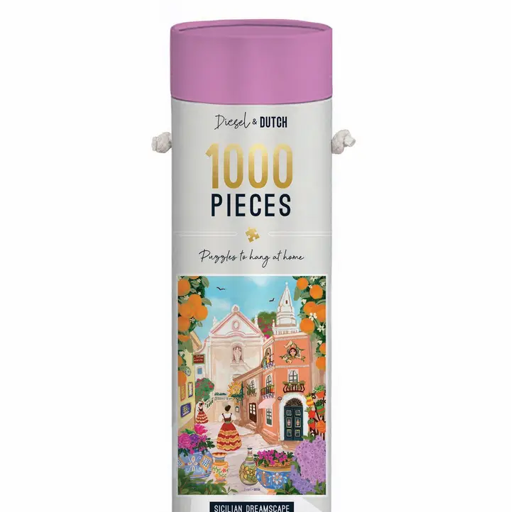 puzzle sicilian dreamscape de Diesel & dutch de 1000 pièces