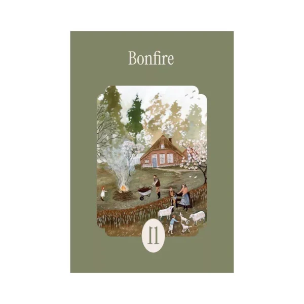 mini puzzle bonfire de La Pauz de 99 pièces
