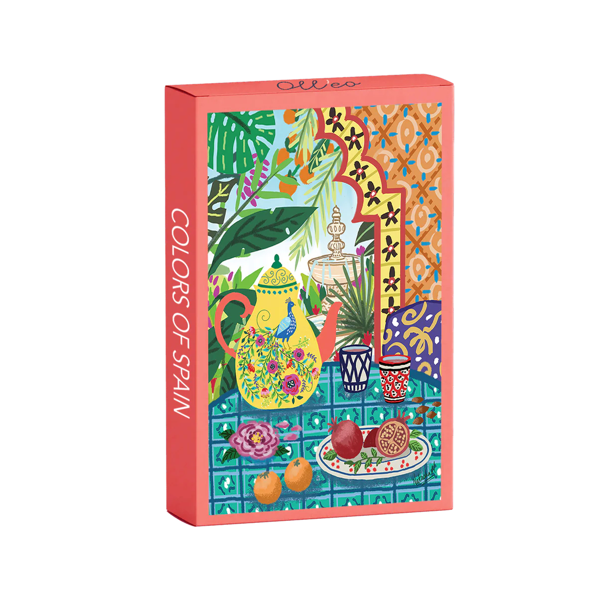 mini puzzle colors of spain de oll'eo de 99 pièces