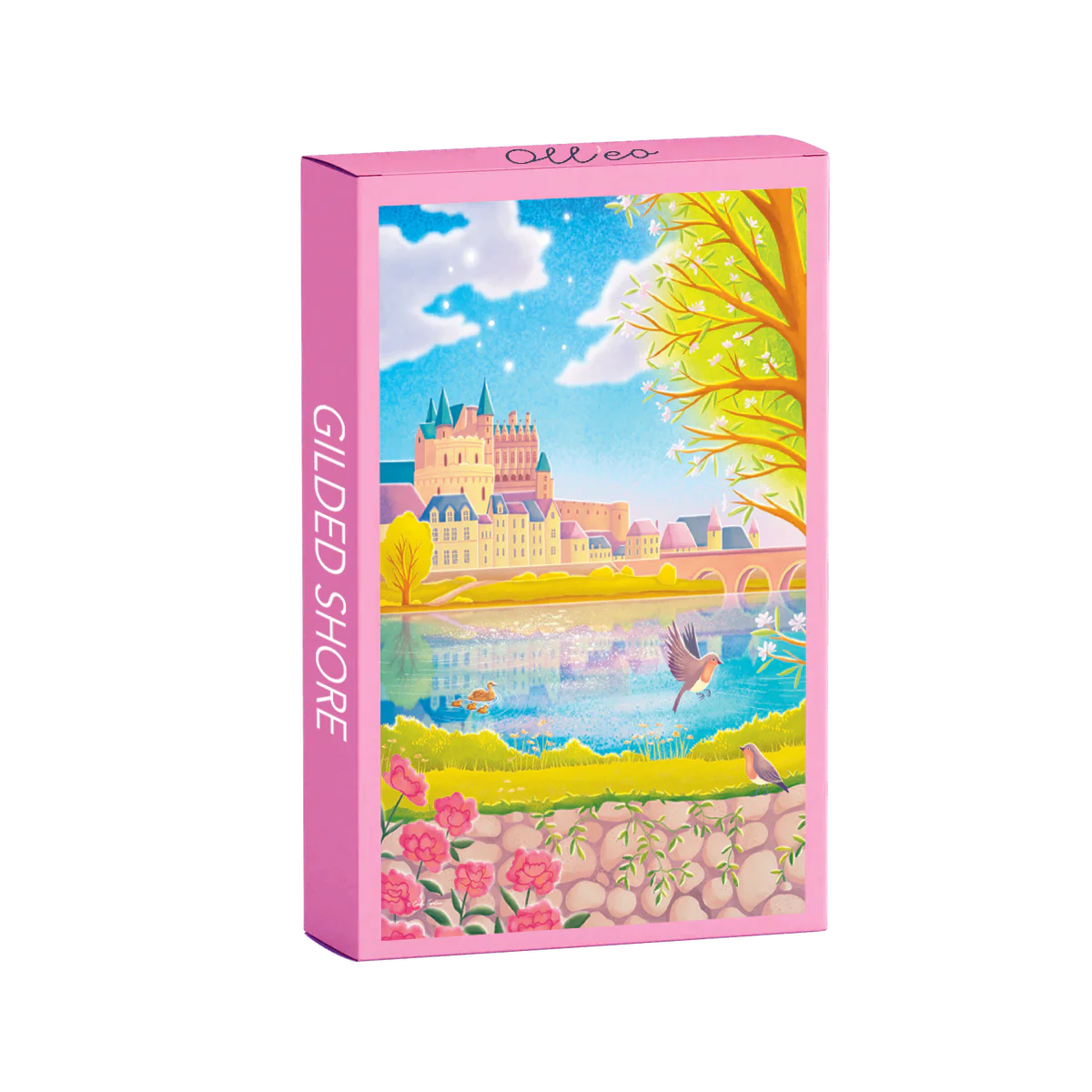 mini puzzle gilded shore de oll'eo de 99 pièces