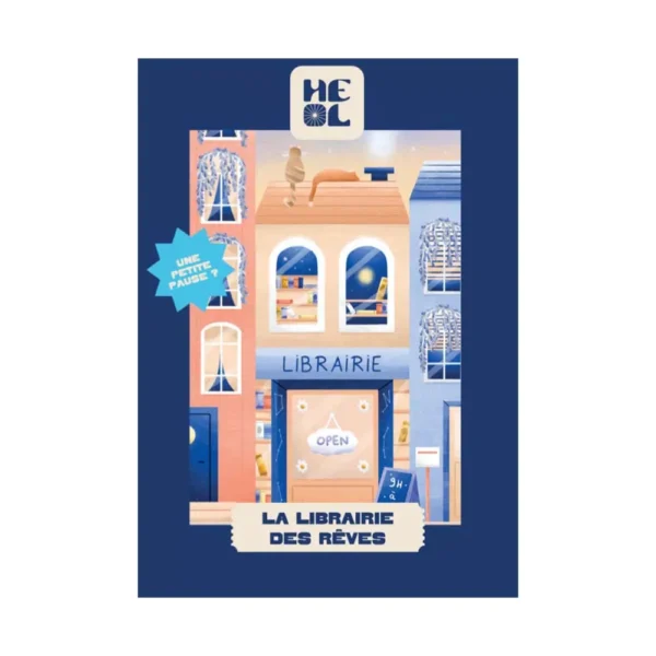 mini puzzle la librairie des rêves de les éditions heol de 99 pieces