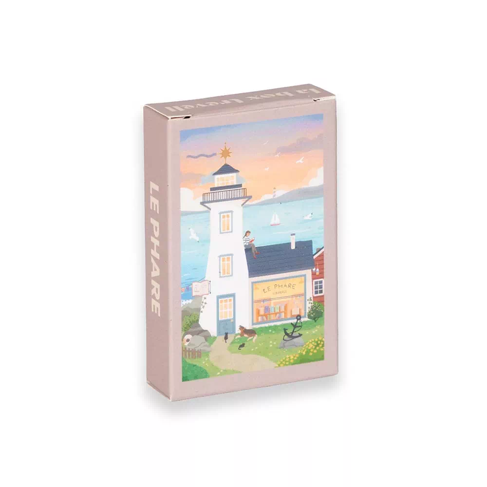 puzzle la box trevell le phare 99 pieces