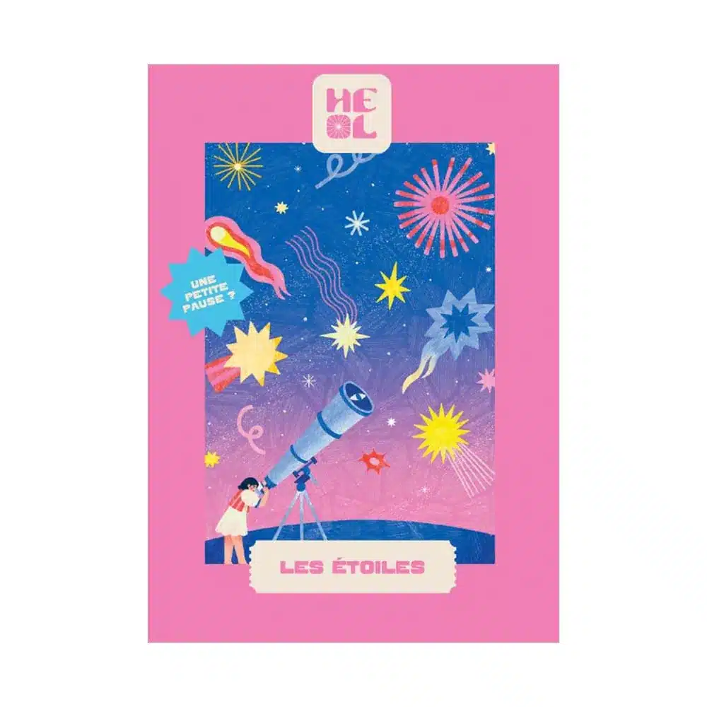 Mini puzzle les étoiles de les éditions heol de 99 pièces