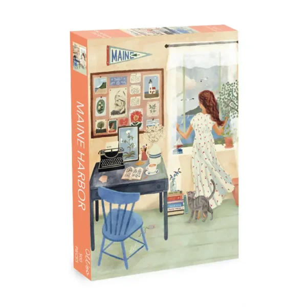 puzzle maine harbor de oll'eo de 500 pieces