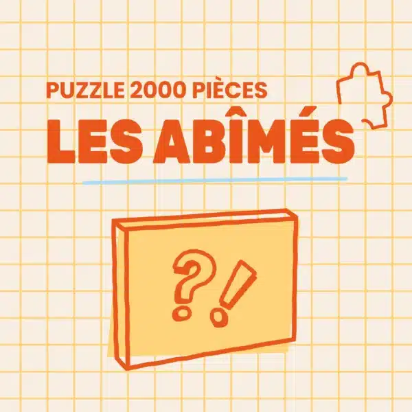 puzzle trevell abimé 2000 pièces